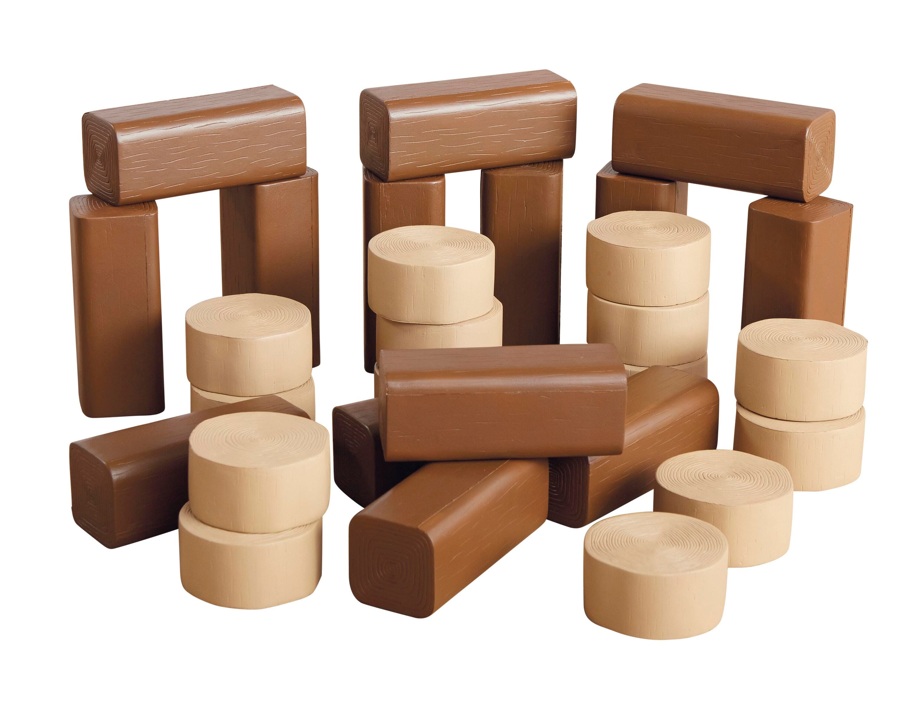 TTS Group Foam Lumberjack Logs, Set of 30 2009336